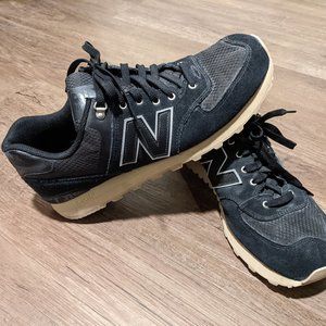 New Balance 574 Black/Sand 11.5